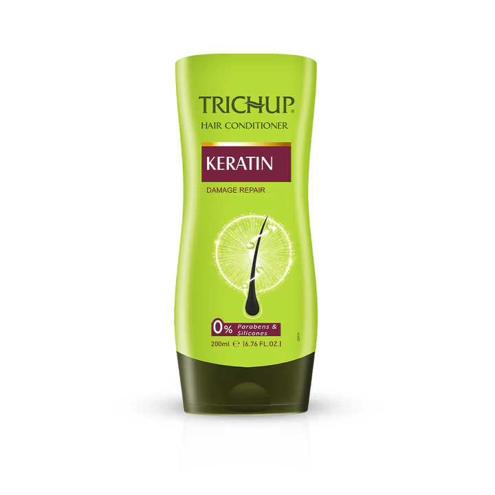 Кондиционер для волос Тричуп с кератином 300 мл; Trichup Keratin Hair Conditioner 200 ml — миниатюра 2
