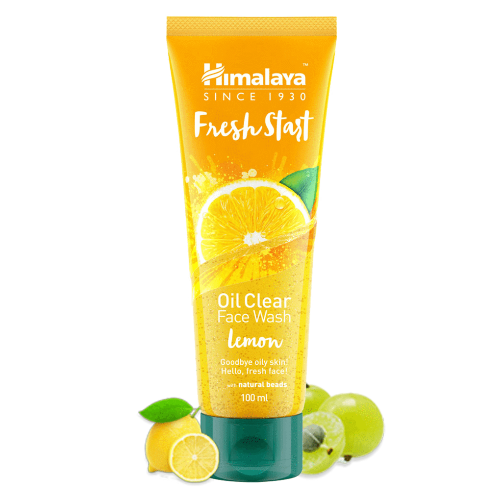 Очищающее средство для лица с лимоном Хималая, 100мл, Fresh Start Oil Clear Lemon Face Wash Himalaya, 100ml — купить в интернет-магазине