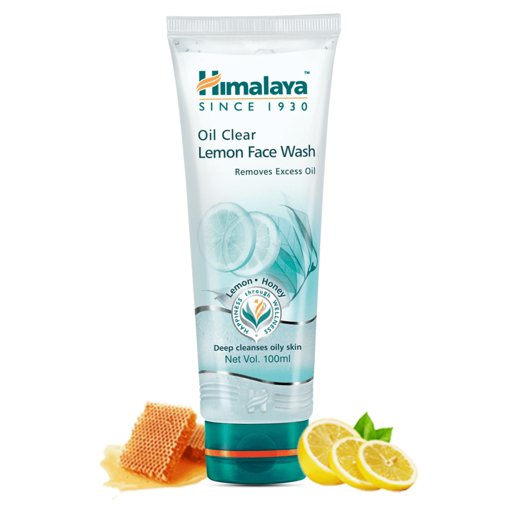 Гель для умывания Лимон и Мёд Хималая, 100мл, Oil Clear Lemon Face Wash Himalaya 100ml — купить в интернет-магазине