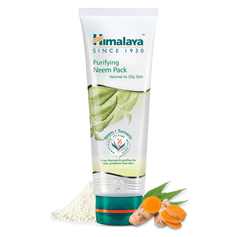 Маска для лица с Ним Хималая, 50г, Purifying Neem Pack Himalaya, 50g — купить в интернет-магазине
