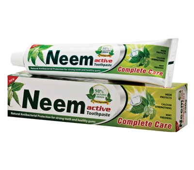 Зубная паста "Ним Актив", 100 г, производитель "Джйоти Лабороторис", Neem active toothpaste, 100 g, Jyothy Laboratories ltd. — купить в интернет-магазине