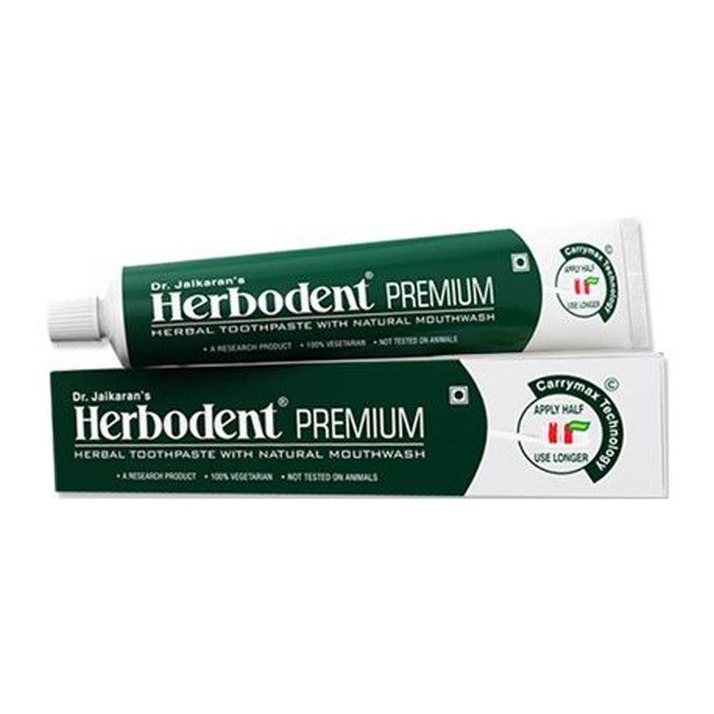 Зубная паста "Хербодент", 100 г, производитель "Доктор Джейкар", Herbodent, 100 g, Dr.Jaikar — купить в интернет-магазине